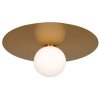 Nowoczesny Złoty Plafon Sufitowy COSMO LIGHT CAPE TOWN C01919BR